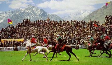 The highest polo ground in the world is in Shandur, Pakistan