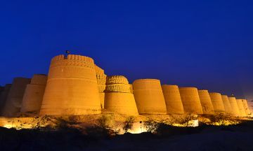 Derawar Fort in Bahawalpur. —Photographed by Ali Mir