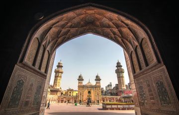 Wazir Khan Mosque in Lahore. — Photo by Shahbaz Aslam