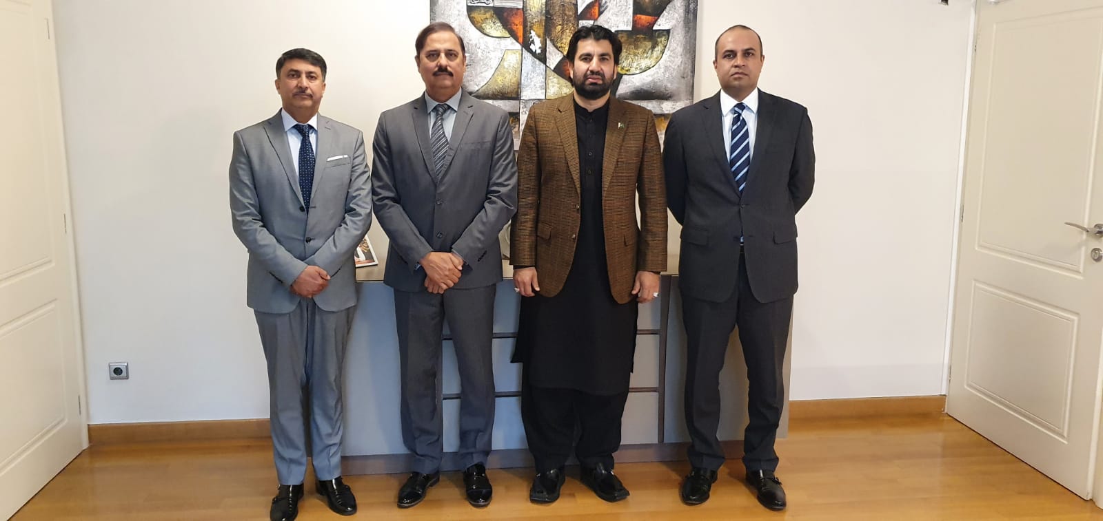 Deputy Speaker National Assembly of Pakistan visited Embassy of Pakistan, Athens
